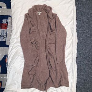 Kenar Cashmere Sweater- Soft Brown- Large